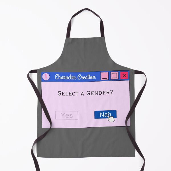 Item preview, Gender Select Character Creation Sticker designed and sold by OneMeanMug.