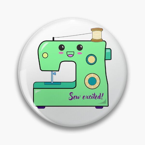 Item preview, Sewing machine is so sew excited! designed and sold by Faith1983.