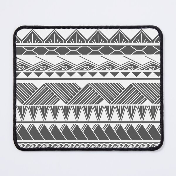 Item preview, White and Gray Tribal Pattern designed and sold by Steeb757.