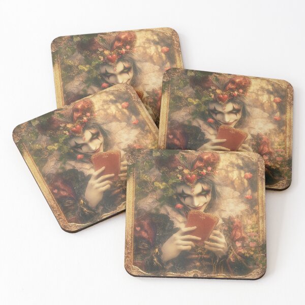 Item preview, The Gilded Reader of Whispering Hearts designed and sold by bloorose.