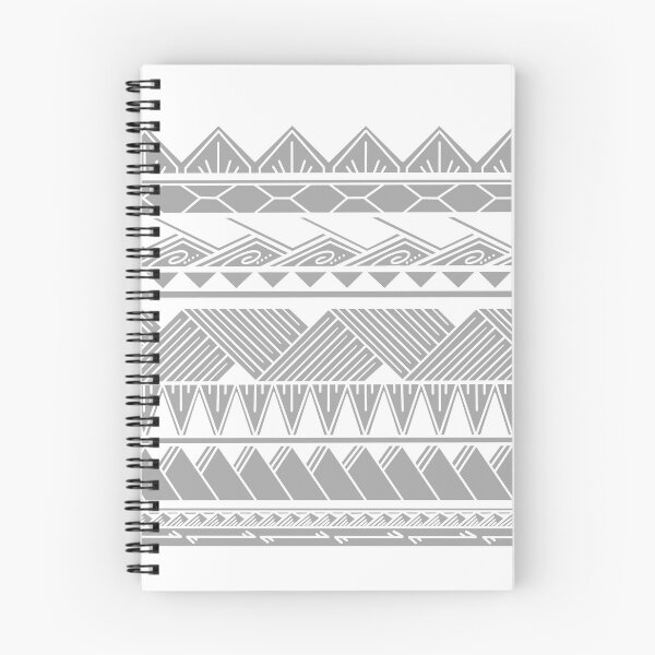 Item preview, White and Light Gray Tribal Pattern designed and sold by Steeb757.
