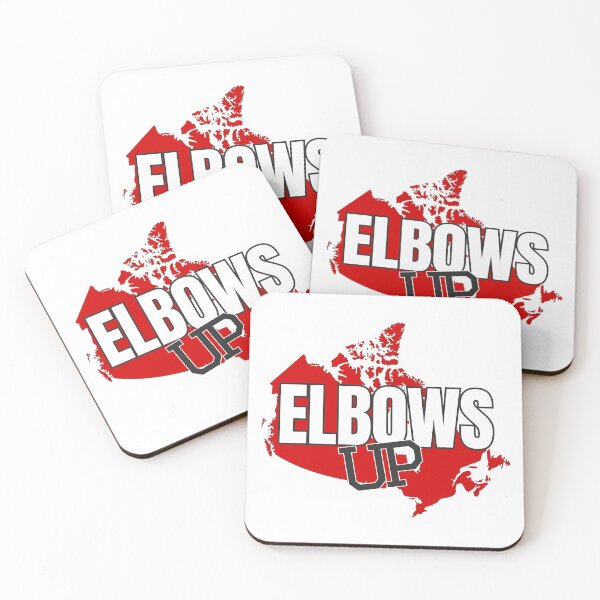 Item preview, Elbows Up – Bold Canadian Attitude Design designed and sold by KimRG.