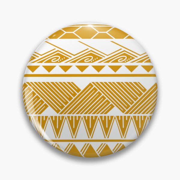 Item preview, White and Mustard Tribal Pattern designed and sold by Steeb757.