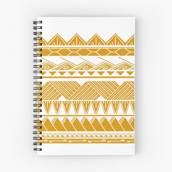 Item preview, White and Mustard Tribal Pattern designed and sold by Steeb757.