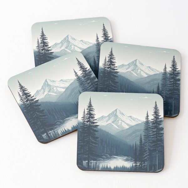 Item preview, Wilderness mountain landscape designed and sold by Nazardes.