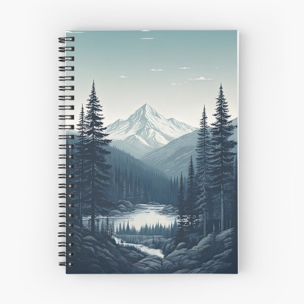 Item preview, Wilderness mountain landscape designed and sold by Nazardes.