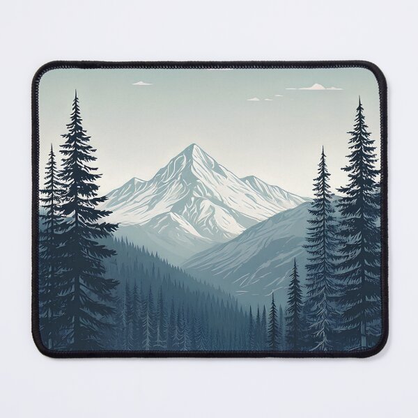 Item preview, Wilderness mountain landscape designed and sold by Nazardes.