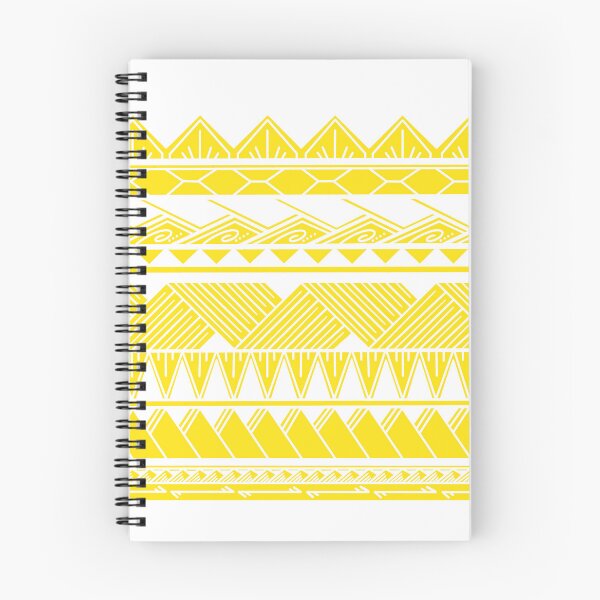Item preview, White and Light Yellow Tribal Pattern designed and sold by Steeb757.