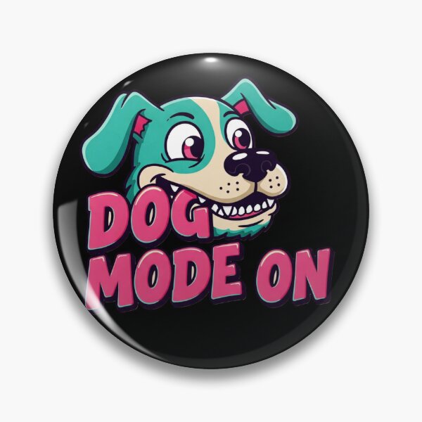 Item preview, Dog Mode On | Playful and Fun Pet Lover Graphic designed and sold by Tw1nsAIArt.