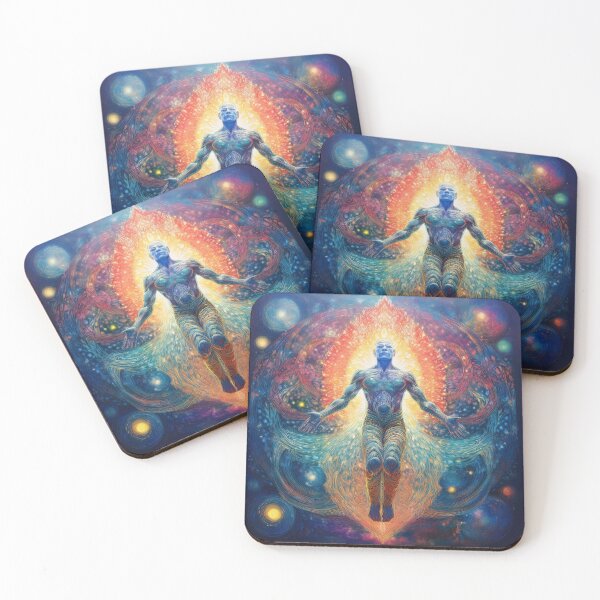 Item preview, Celestial Awakening - Psychedelic and Esoteric Art designed and sold by HighestMind_888.