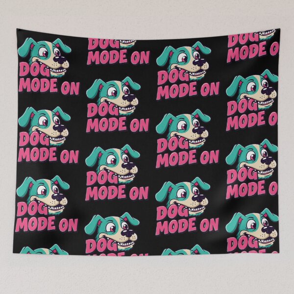 Item preview, Dog Mode On | Playful and Fun Pet Lover Graphic designed and sold by Tw1nsAIArt.