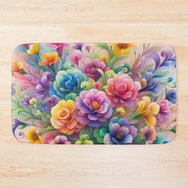 Item preview, Colorful Summer Blooms  designed and sold by connie campbell.