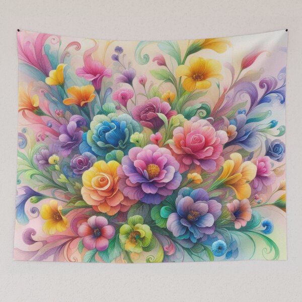 Item preview, Colorful Summer Blooms  designed and sold by connie campbell.