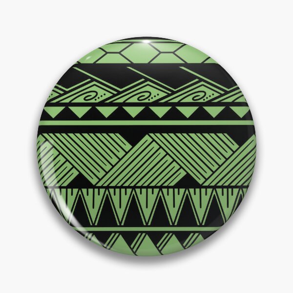 Item preview, Black and Spring Green Tribal Pattern designed and sold by Steeb757.