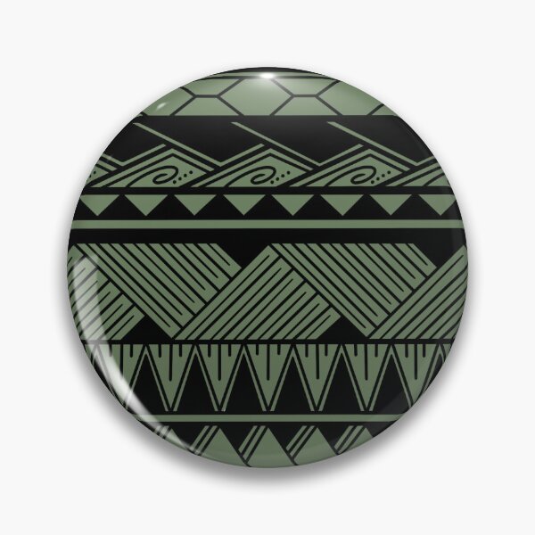 Item preview, Black and Moss Tribal Pattern designed and sold by Steeb757.