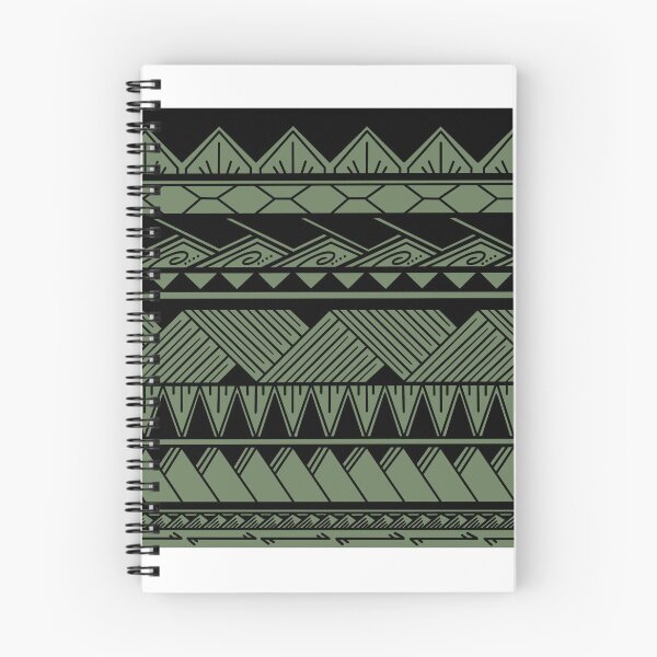 Item preview, Black and Moss Tribal Pattern designed and sold by Steeb757.