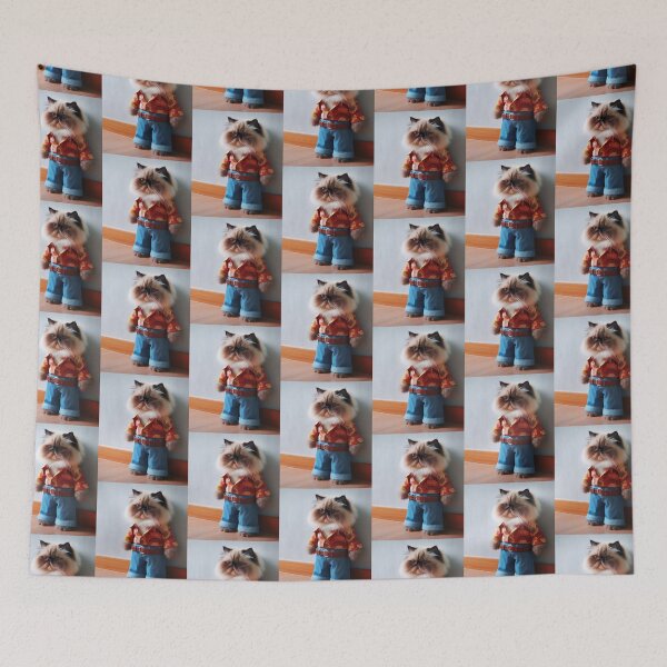 Item preview, cute himalayan cat designed and sold by Dogandesighn.