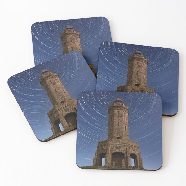 Item preview, Star Trails Over Darwen Tower in Lancashire   designed and sold by Shafiq Khan.