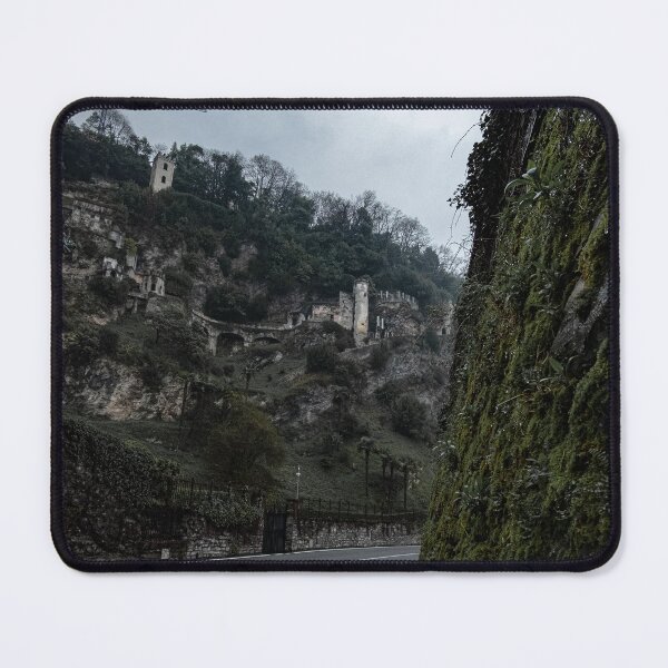 Item preview, Hidden Hill Ruins – Moody European Roadside Photo” designed and sold by tommy3613.
