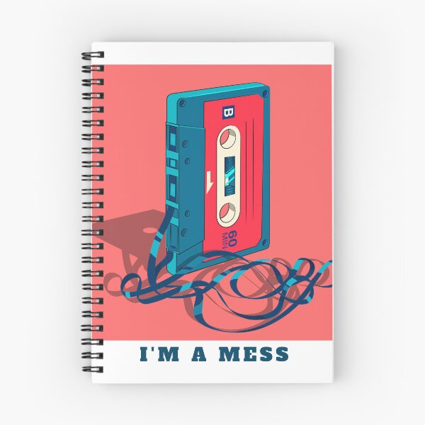 Item preview, I'm A Mess Cassette Tape designed and sold by SkiesOfBlue5150.