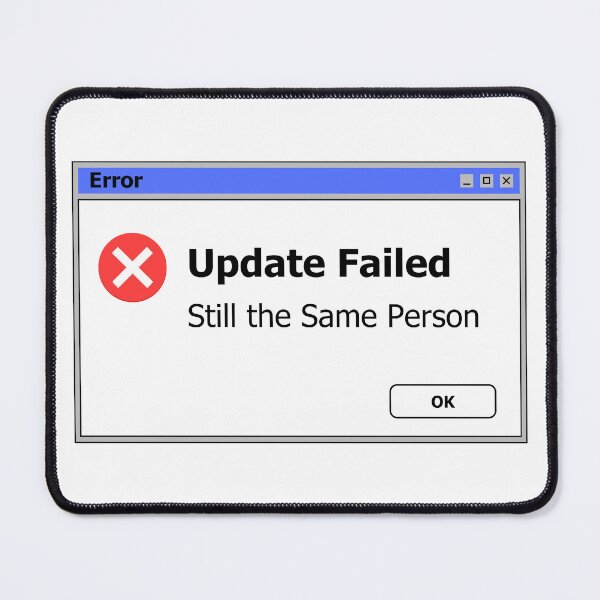 Item preview, Update Failed – Funny Windows Error Dialog Design designed and sold by LootRespawn.