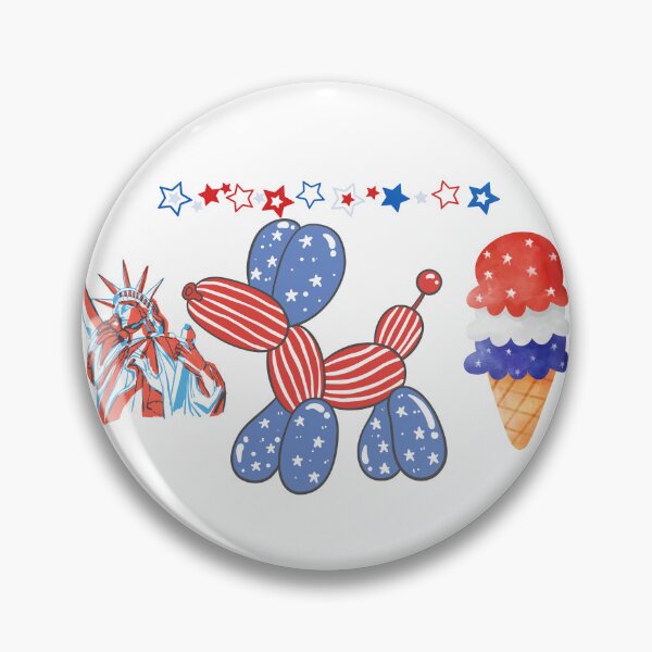 Item preview, Red, White, and 4th (BW) designed and sold by CivitanMedia.