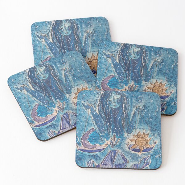 Item preview, Libra zodiac sign designed and sold by Inner-child-art.