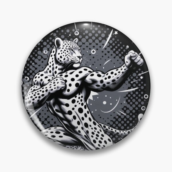 Item preview, leopard and kung fu designed and sold by Dogandesighn.
