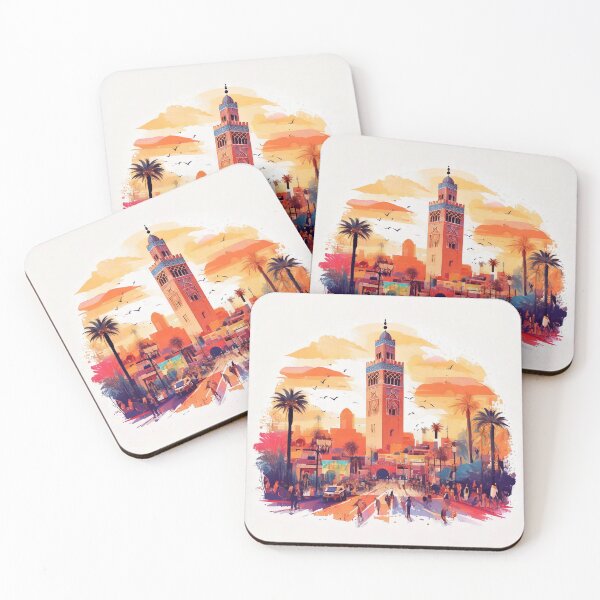 Item preview, Marrakech Magic: Vibrant Moroccan Landscape designed and sold by OttensPixels.