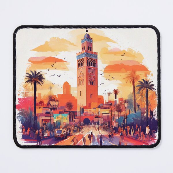 Item preview, Marrakech Magic: Vibrant Moroccan Landscape designed and sold by OttensPixels.