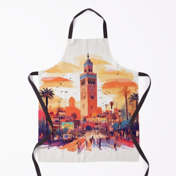 Item preview, Marrakech Magic: Vibrant Moroccan Landscape designed and sold by OttensPixels.