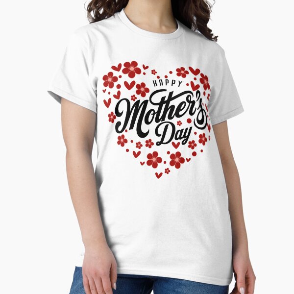 Item preview, Happy Mother's Day Heart & Floral Design designed and sold by PnrArtDesign.