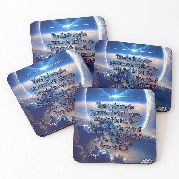 Item preview, James 1:12 NIV - jctbv designed and sold by JCTRUTHERshop.