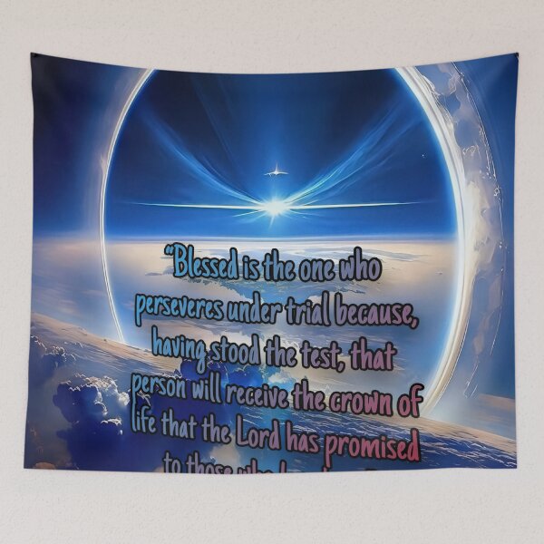 Item preview, James 1:12 NIV - jctbv designed and sold by JCTRUTHERshop.
