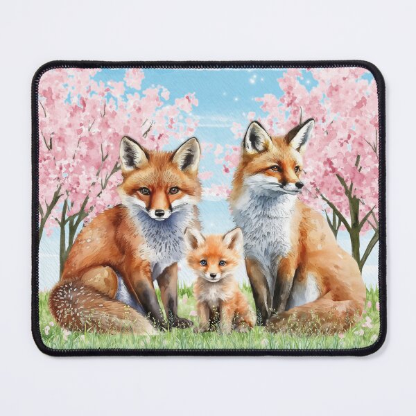 Item preview, Fox Family designed and sold by Karen Wood.