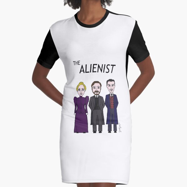 The Alienist Graphic T-Shirt Dress