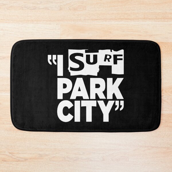 Item preview, I Surf Park City White upscaled stroked designed and sold by "I Surf Mountains".