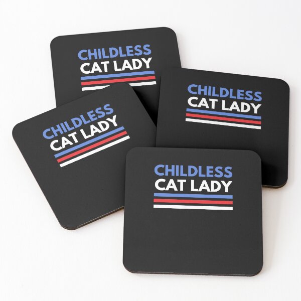 Item preview, Childless Cat Lady funny election humor joke designed and sold by snowry.
