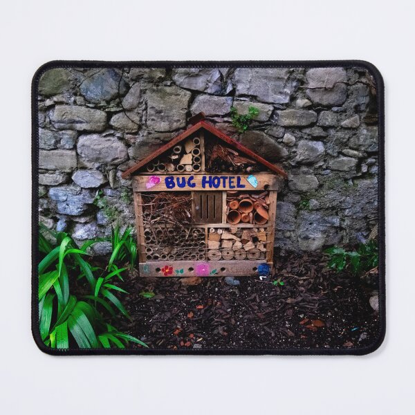 Item preview, Bug Hotel – Whimsical Garden Photography Print designed and sold by tommy3613.
