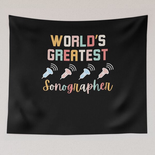 Item preview, World's Greatest Sonographer Ultrasound Tech appreciation designed and sold by snowry.