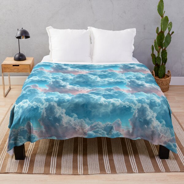 Item preview, Blue Sky Fluffy Clouds Art designed and sold by NTGUILTY.