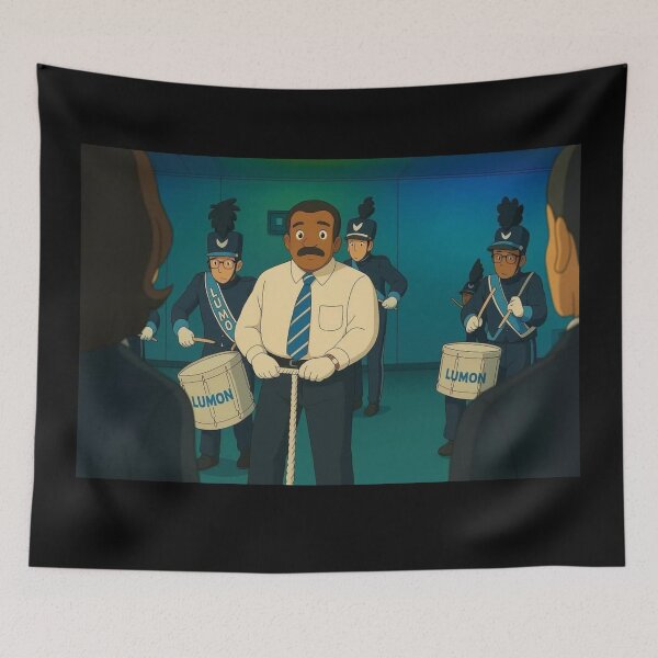 Item preview, Copy of Severance Studio Ghibli Mr Milchick Dances designed and sold by Bondrewd1.