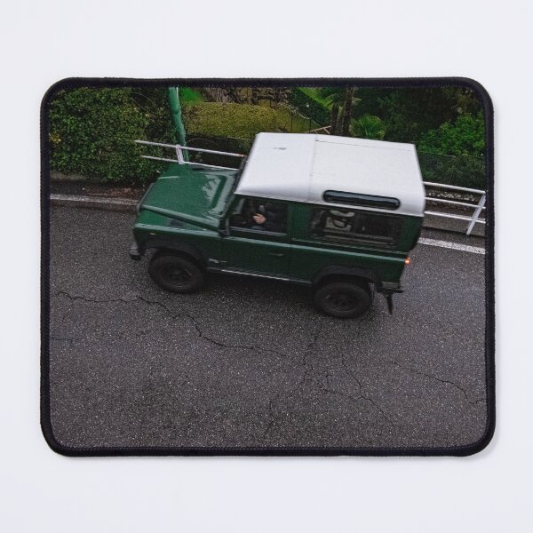 Item preview, Overhead 4x4 on Curved Road – Urban Explorer Photo designed and sold by tommy3613.
