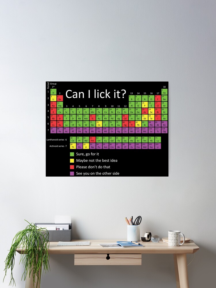 Thumbnail 2 of 3, Poster, Can I lick it? designed and sold by OffensiveFun.