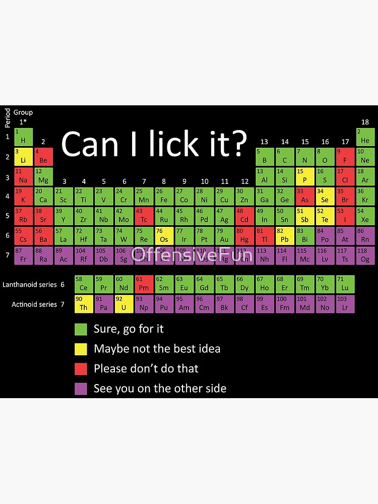 Thumbnail 3 of 3, Poster, Can I lick it? designed and sold by OffensiveFun.