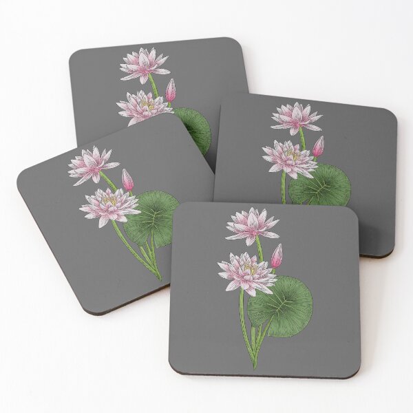 Artikelvorschau, Seerosenblüten entworfen und verkauft von Marguerite Artistry.