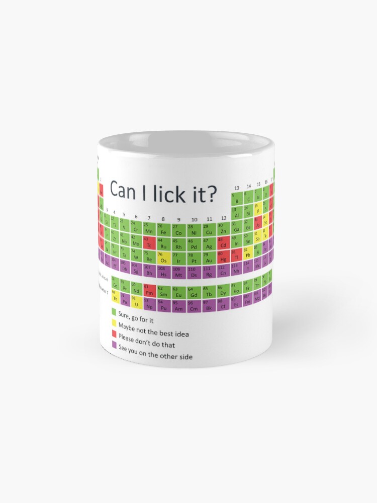 Thumbnail 4 of 6, Coffee Mug, Can I lick it? designed and sold by OffensiveFun.