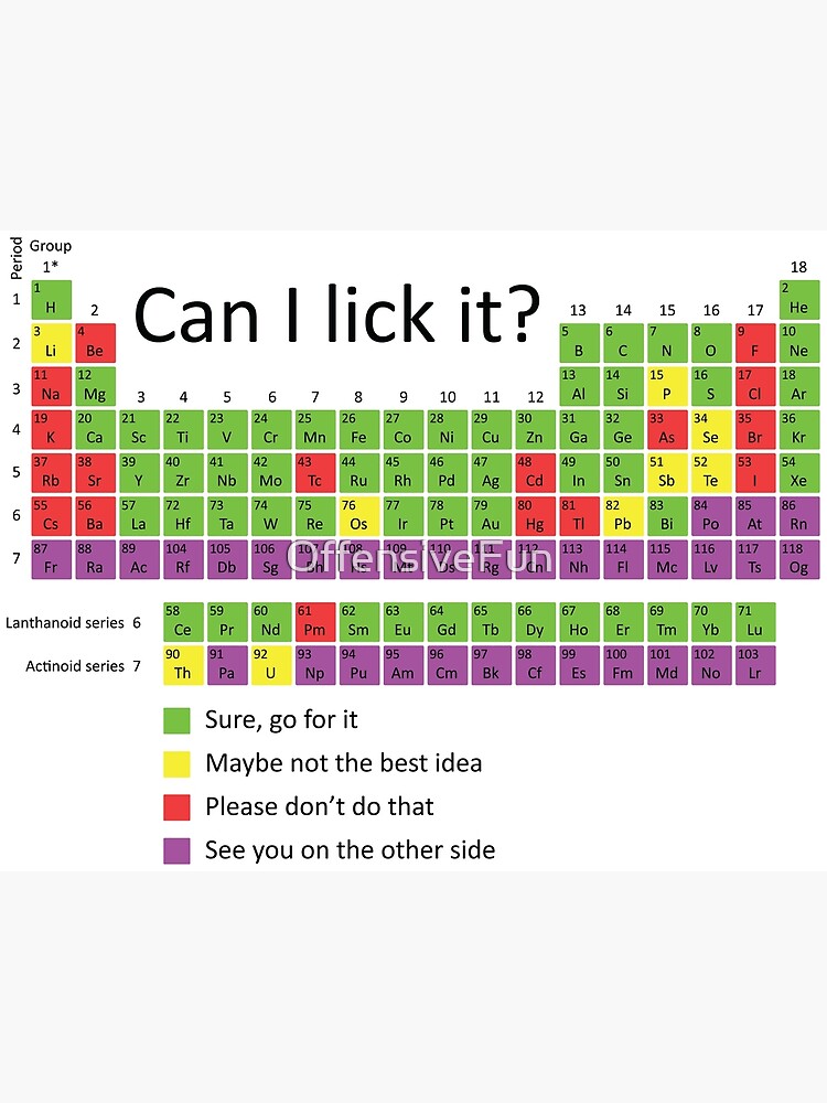 Can I lick it? Sticker
