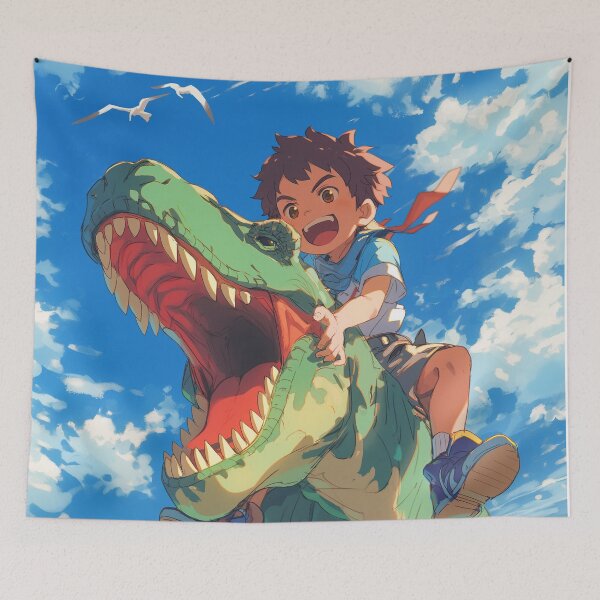 Item preview, T-REX AND A KID designed and sold by NobuAiArt.