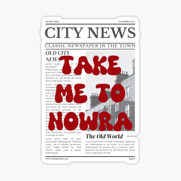 Item preview, Take Me to Nowra – Shoalhaven’s Hidden Gem designed and sold by RM-Journey.